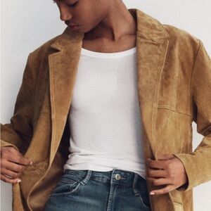 Tan Suede Jacket